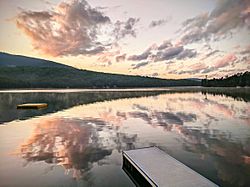 Lake Armington at Dusk, July 2020