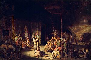 Libby Prison by David Gilmour Blythe, 1863