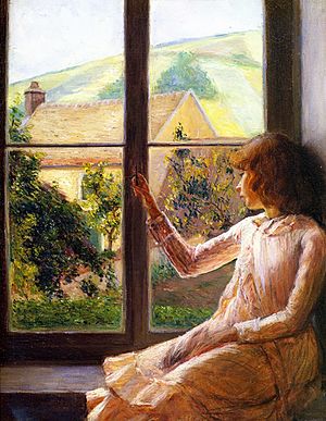 Lilla Cabot Perry - Child in Window