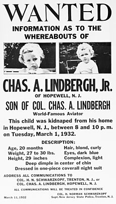 Lindbergh baby poster1