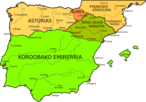Map Iberian Peninsula 910-eu
