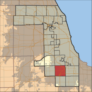 Location in Cook County