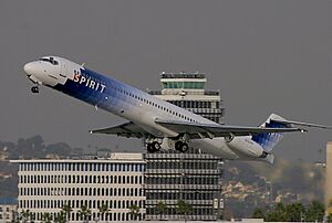 McDonnell Douglas MD-83, Spirit Airlines, LAX 2003
