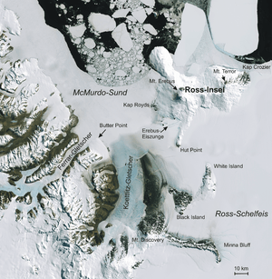 McMurdo Sound und Ross-Insel