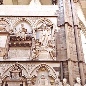 Memorials including David Garrick
