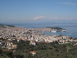 View of Mytilene