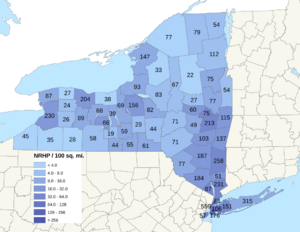 NRHP New York Map