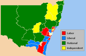 NSW 2007 election state
