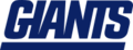 New York Giants wordmark