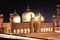 Nighttime Badshahi Mosque