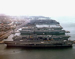 Norfolk navy base piers
