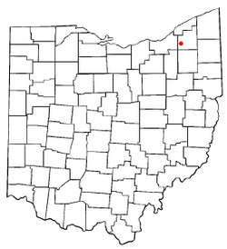 Location of South Russell, Ohio
