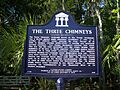 Ormond Beach 3 Chimneys marker01b