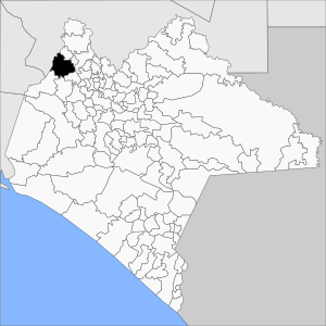 Municipality of Ostuacán in Chiapas