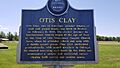 Otis Clay - Mississippi Blues Trail Marker