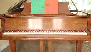 Piano keyboard