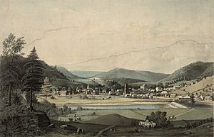 Prattsville New York 1844 drawing cropped