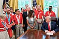 President Trump Meets with Members of Team USA for the 2019 Special Olympics World Games (48317653106)