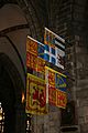 Royal banners St Giles Edinburgh