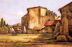 San Juan Capistrano 1880 painting