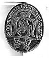 Seal of the Treasury of Lithuania with Vytis (Waykimas), 18th century