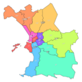 Secteurs Arrondissements Marseille