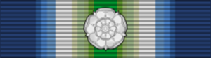 South Atlantic Medal w rosette BAR