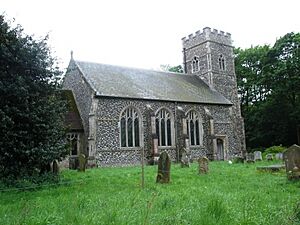 St Andrew's Church Tostock Suffolk