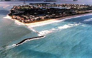 St Lucie Inlet aerial view