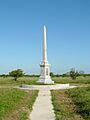 Statue on the Battlefield of Coleto