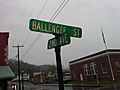 Street Signs - Ballengee Street and 2nd Ave, Hinton, WV