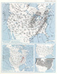 Super Outbreak weather analysis, April 4, 1974