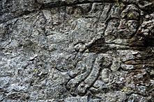 Tenampua ruins petroglyph