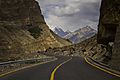 The beautiful Karakoram Highway