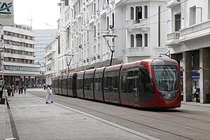 Tram in Casablanca 2013