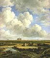 View of Haarlem from the Dunes at Overeen - Date unknown