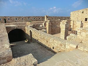 Vue de la forteresse à Réthymnon