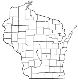Location of Beaver, Wisconsin