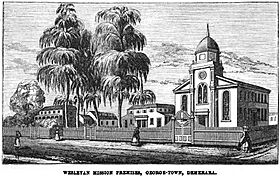 Wesleyan Mission Premises, George-Town, Demerara (VII, p.1, January 1950) - Copy
