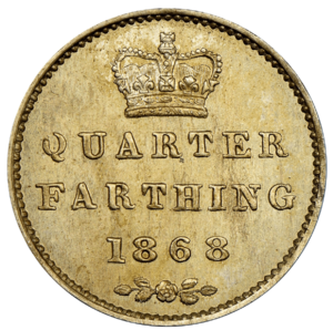 1868 Quarter Farthing reverse.png