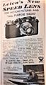 1930s Leica advert in Time magazine