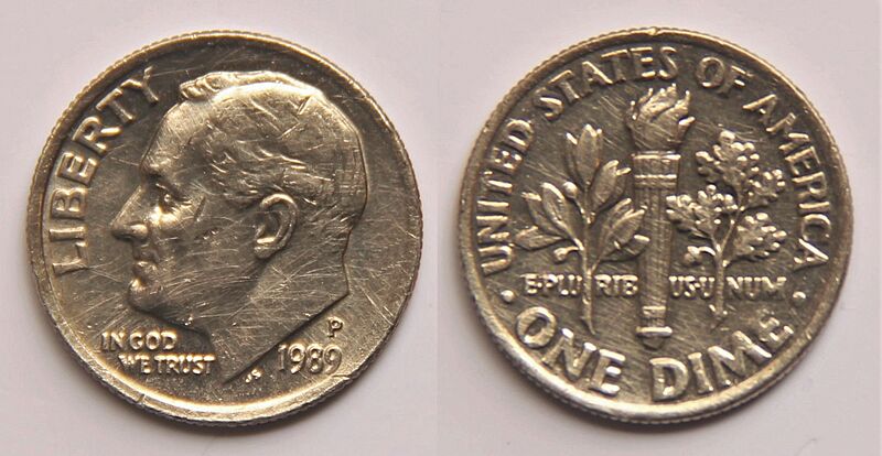1 Dime (United States)