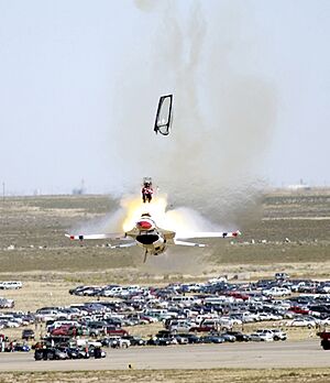 2003 Thunderbirds Mountain Home airshow crash ejection