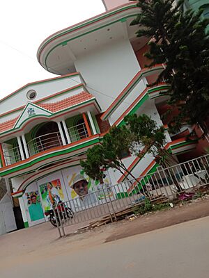 A party office of TMC in Howrah