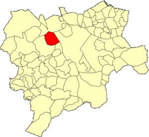 Location of Barrax
