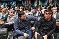 Aleksandar Šapić i Savo Milošević na sednici Glavnog odbora DS