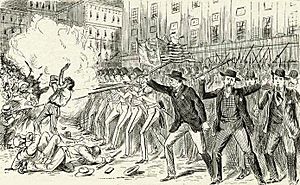 Astor Place Riot, 1849 crop