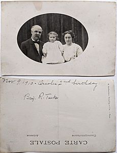 Benjamin R Tucker and family