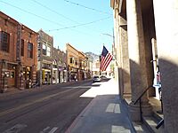 View of Bisbee’s Main Street.