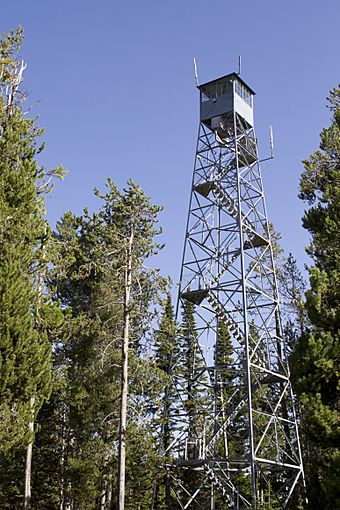 Bishop Mountain Lookout tower